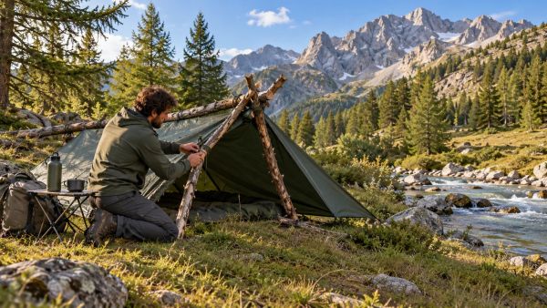 Construire un abri de survie en pleine nature : quelles techniques adopter